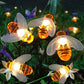 🐝 50% RABATT NU!✨ Solardrivna LED Bi-ljusslingor – IP65 Vattentät & 8 Ljuslägen – 10 Timmars Driftstid för Trädgård & Uterum 🌿