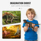 🦖 50% RABATT NU! 🦕 Roligt & Lärorikt Dinosaurieutgrävningskit – Gräv, Bygg & Lär – Innehåller Fossil, Verktyg & Faktakort – Perfekt För Nyfikna Unga Paleontologer 🎁
