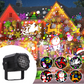 🎄 50 % RABATT NU! ❄️ Roterande LED-julprojektor – 8 festliga mönster & vattentät, perfekt för julpynt utomhus 🏠