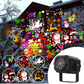 🎄 50 % RABATT NU! ❄️ Roterande LED-julprojektor – 8 festliga mönster & vattentät, perfekt för julpynt utomhus 🏠