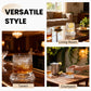 🥃 50% RABATT 💎 | 360° Roterande Whiskyglas – Stresslindring & Aromväckare