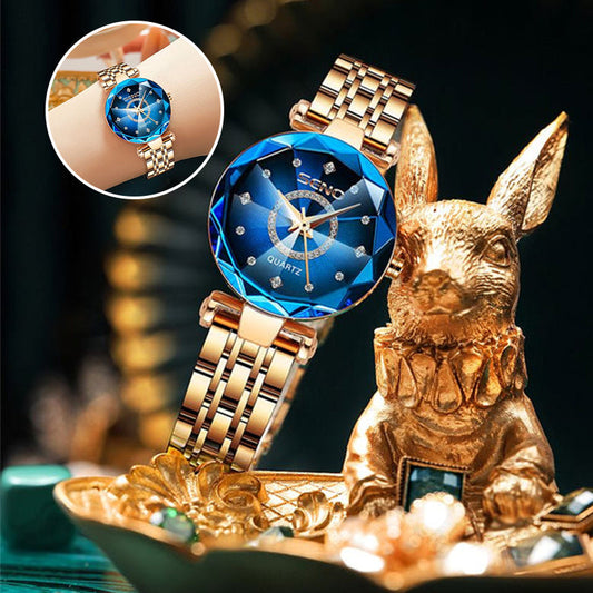 ⏳Begränsad tid 50 % Rabatt⏰Elegant glänsande damklocka⌚💎