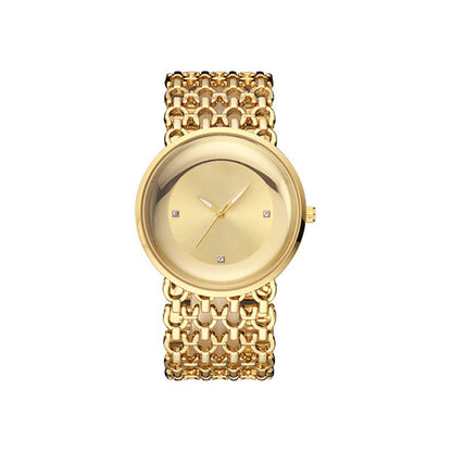 ⌚ 50% RABATT NU! 💎 Kvinnas Retro Rhinestone Ur – Kvartsurverk, Mineralglas & 3ATM Vattenresistens ✨