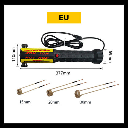 ⚡ 50 % RABATT NU! 🔥 Magnetic induction heater kit – 1100W, 30s snabbuppvärmning & flamfri – perfekt för rostiga bultar och bilreparation 🚗