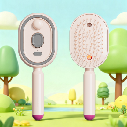 💆‍♀️ 50% RABATT NU! 💧 Elektrisk Spray & Massage Hårborste – Lindrande Hårbottenmassage, Fin Dimspray & Slät Hårvård – Rensa Trassel, Nära, Koppla Av ✨