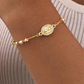 📿 50% RABATT NU! ✨ Elegant Armband med Kors och Strassstenar – Trefärgad Design & Symbolisk Berlock – Perfekt för Vardag & Fest – En Meningsfull Present 💖