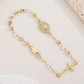 📿 50% RABATT NU! ✨ Elegant Armband med Kors och Strassstenar – Trefärgad Design & Symbolisk Berlock – Perfekt för Vardag & Fest – En Meningsfull Present 💖