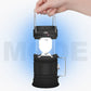 🏕️ 50% RABATT NU! 🔦 Solcellsdriven Infällbar Campinglampa – 2-i-1 Skrivbordslampa & Ficklampa – Perfekt för Äventyr ☀️