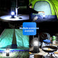 🏕️ 50% RABATT NU! 🔦 Solcellsdriven Infällbar Campinglampa – 2-i-1 Skrivbordslampa & Ficklampa – Perfekt för Äventyr ☀️