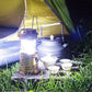 🏕️ 50% RABATT NU! 🔦 Solcellsdriven Infällbar Campinglampa – 2-i-1 Skrivbordslampa & Ficklampa – Perfekt för Äventyr ☀️
