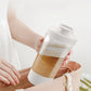 ☕ 50% RABATT! 🔄 Bärbar Automatisk Kaffekopp – Uppladdningsbar, Multifunktion & Släpper inte ifrån värmen ✨