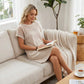👗 50% RABATT NU! ✨ Women's Short Sleeve Lace Patchwork A-Line Dress – Elegant Spets & Smickrande Siluett – Perfekt för Alla Tillfällen 🌸