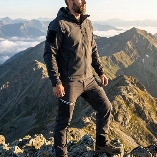 ✨Het rea🔥Taktiska vandringsbyxor för män med fickor med dragkedja