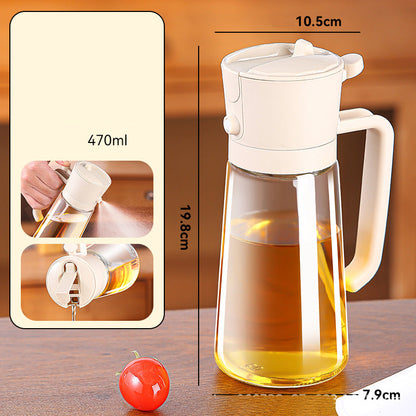 Oljedoserare med Spraymunstycke - Två Funktioner i Ett