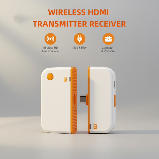 📡 50% RABATT NU! 🎥 Trådlös HDMI Sändare & Mottagare – Plug-and-Play, 1080P/60Hz, Dubbla Skärmlägen – För Arbete & Underhållning ✨
