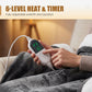 🛏️ 50 % RABATT NU! 🔥 Multifunktionell elektrisk värmefilt – snabb värme & flera inställningar – perfekt för kalla kvällar och sängen 🌙
