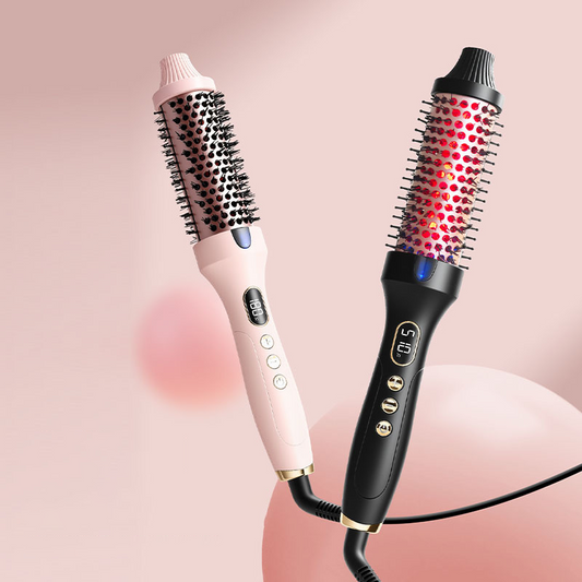 ✨ 50% RABATT NU! 🔥 2-i-1 Magisk Styler – Räta & Locka På Sekunder – Keratin Infused & Anti-Bränn 💇‍♀️