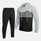 🔈🔈 60% RABATT!!🔥👕Herrträningsset med färgblock och huva👖