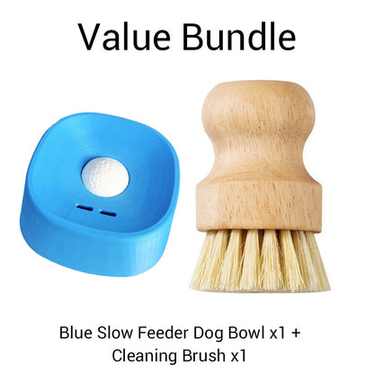 🐶 50% RABATT NU!🐾 Roll-N-Lick Hund Skål – Rullande Boll Långsam Matning – Anti-Slukning & Mental Stimulering – Säker ABS Godis Dispenser 🥣
