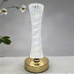 💎 50 % RABATT NU! 🪔 Crystal table lamp – 3 ljuslägen, justerbar & elegant – perfekt för sovrum, vardagsrum och kontor ✨