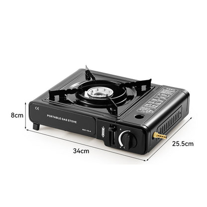 🏕️ Nyhet 50% RABATT 🛡️ | Bärbar Spis – Butan & Gasol, 2900W & Säkerhetsskydd