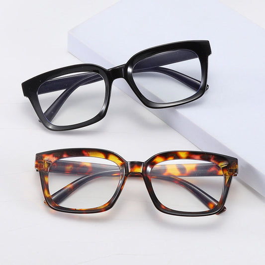 👓💙 Retro fyrkantiga glasögon mot blått ljus
