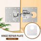 🔧 50 % RABATT NU! 🚪 Reparationsplatta för skåpdörrshängslen i rostfritt stål – snabb & hållbar lösning 💪