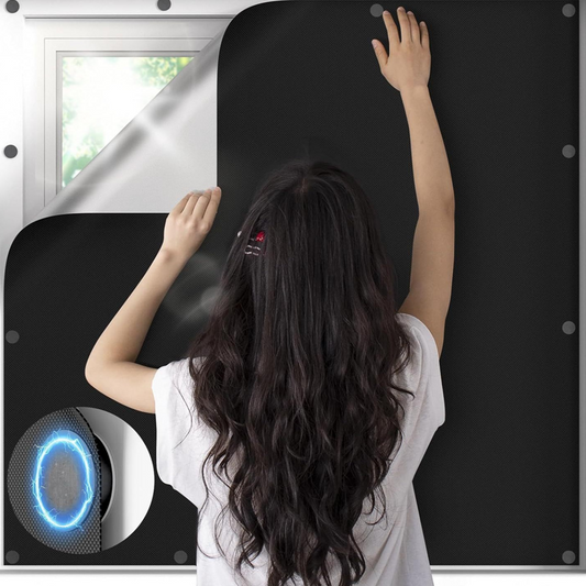 🏠 60% RABATT! ✨ Återanvändbar Magnetisk Mörkläggningsgardin – Lätt att installera, Tätningsfunktion & Perfekt för sömn 🛌