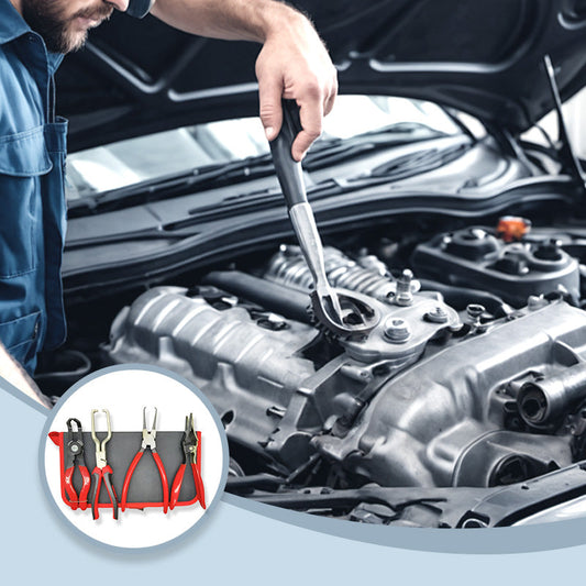🔧 50% RABATT NU! 🚗 Multifunktionell Verktygssats för Bilreparationer – Bränsleslangsborttagning, Slangklämmor & Reläuttagare – Allt-i-ett för DIY eller Proffs 🛠️