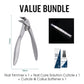 ✂️ 50% RABATT NU! 🛡️ Stänksäker Nageltrimmer i Rostfritt Stål – Bred Käköppning & 45° Vinklat Huvud – Perfekt för Tjocka Naglar & Artritvänlig 👴