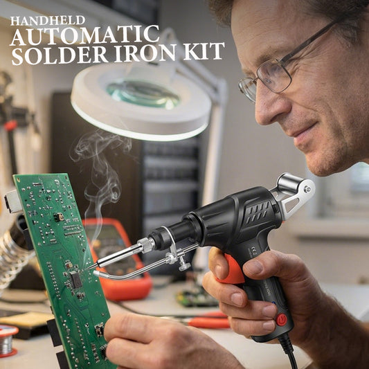 🔧 60% RABATT! ⚡ Handhållet Automatiskt Lödkolvsats – Snabb Uppvärmning, Exakt Temperaturkontroll & Ergonomisk Design 💻