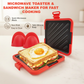 🍞 50 % RABATT NU! ⚡ Mikrovågsgrill & smörgåsgrill – klar på minuter – non-stick, diskmaskinssäker & portabel – perfekt för studentrum och resor 🏠