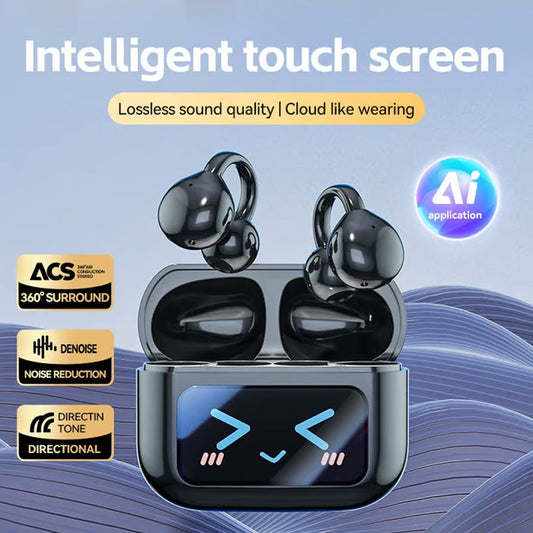 🎧✨Begränsad tid 50% rabatt Bluetooth clip-on översättningshörlurar