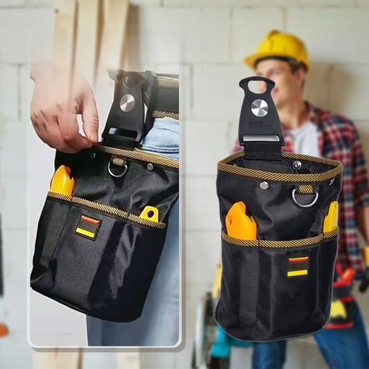 🔧 50% RABATT! | Verktygsväska med Klämfäste för Bältet – Hands-free, Lätt & Vattentät!