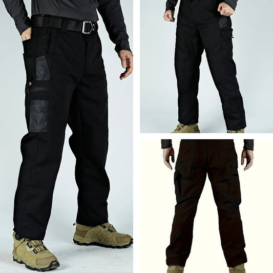 👖 50% RABATT NU! 🛡️ Herr Taktiska Cargobyxor – Multi-Fickor & Hållbar Design ✨