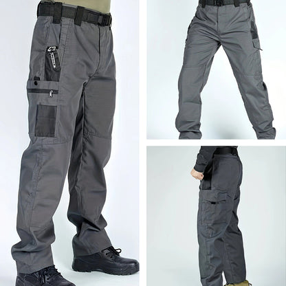 👖 50% RABATT NU! 🛡️ Herr Taktiska Cargobyxor – Multi-Fickor & Slitstark Design – Perfekt för Utomhus & Aktiv Vardag 🏔️