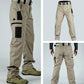 👖 50% RABATT NU! 🛡️ Herr Taktiska Cargobyxor – Multi-Fickor & Slitstark Design – Perfekt för Utomhus & Aktiv Vardag 🏔️