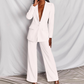 👚👖 50% RABATT! | Elegant Damset med Kavaj & Vida Byxor – Klassisk Blazer & Mångsidiga Färger!