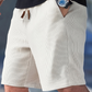 🩳 50% RABATT NU! 🌿 Herr Avslappnade Shorts – Våffelstick & Andningsbar – Perfekt för Sommar, Träning & Hemma ☀️