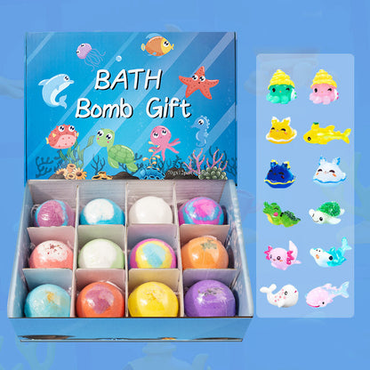 🛀12-delars badbombspresentpaket för barn