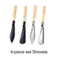 🌱 50% RABATT! 🧤 Trädgårdsredskap – Spade, Murslev & Kratta för Ogräsrensning – Rostfritt Stål, Ergonomiskt Handtag & Hållbart 🌿