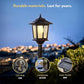 💡 50% RABATT 🌿 | Vintage Solcells Golvlampa – 1000mAh & Automatisk Sensor