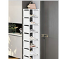 Vertikal shoe rack för ingång