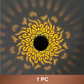 🌞 50% RABATT NU!🌙 Solcellsdriven Mandalalampa – Magisk Projektion & IP65 Vattentät – Trädgårdens Pärla 🌻