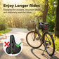 🚴 50% RABATT NU! 🛡️ Ergonomisk Cykelsadel – Ventilerande Minnesskum & Vattentät – Reflekterande & Stötdämpande – Universell Passform för MTB/Vägcykel 🚲
