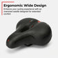 🚴 50% RABATT NU! 🛡️ Ergonomisk Cykelsadel – Ventilerande Minnesskum & Vattentät – Reflekterande & Stötdämpande – Universell Passform för MTB/Vägcykel 🚲