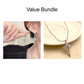 ✨ 50% RABATT 💫 | Glimmande Korshängen & Halsband – Zirkon & Stjärnkorsdesign