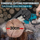 ⛓️ 50% RABATT NU! 🔋 6-tums Sladdlös Minikedjesåg med 2 Batterier – Kompakt, Kraftfull & Perfekt för Trädbeskärning – Enhansmanöver 🌲