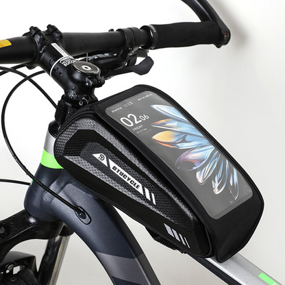 🚲 50% RABATT 💧 | Vattentålig Cykelväska – Stor Kapacitet & TPU Touch-fönster!