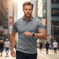 👕 50% RABATT 💼 | Herr Snabbtorkande Polo – Atletisk Passform & Skrynkelfri